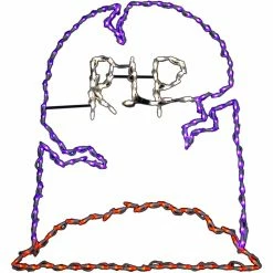 Haunted Hill Farm R.I.P. Tombstone LED Light, Indoor/Outdoor Halloween Decor, 42 in. x 43 in.